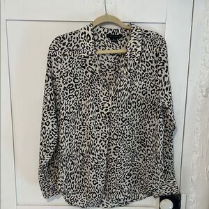 Sanctuary Leopard Print Blouse